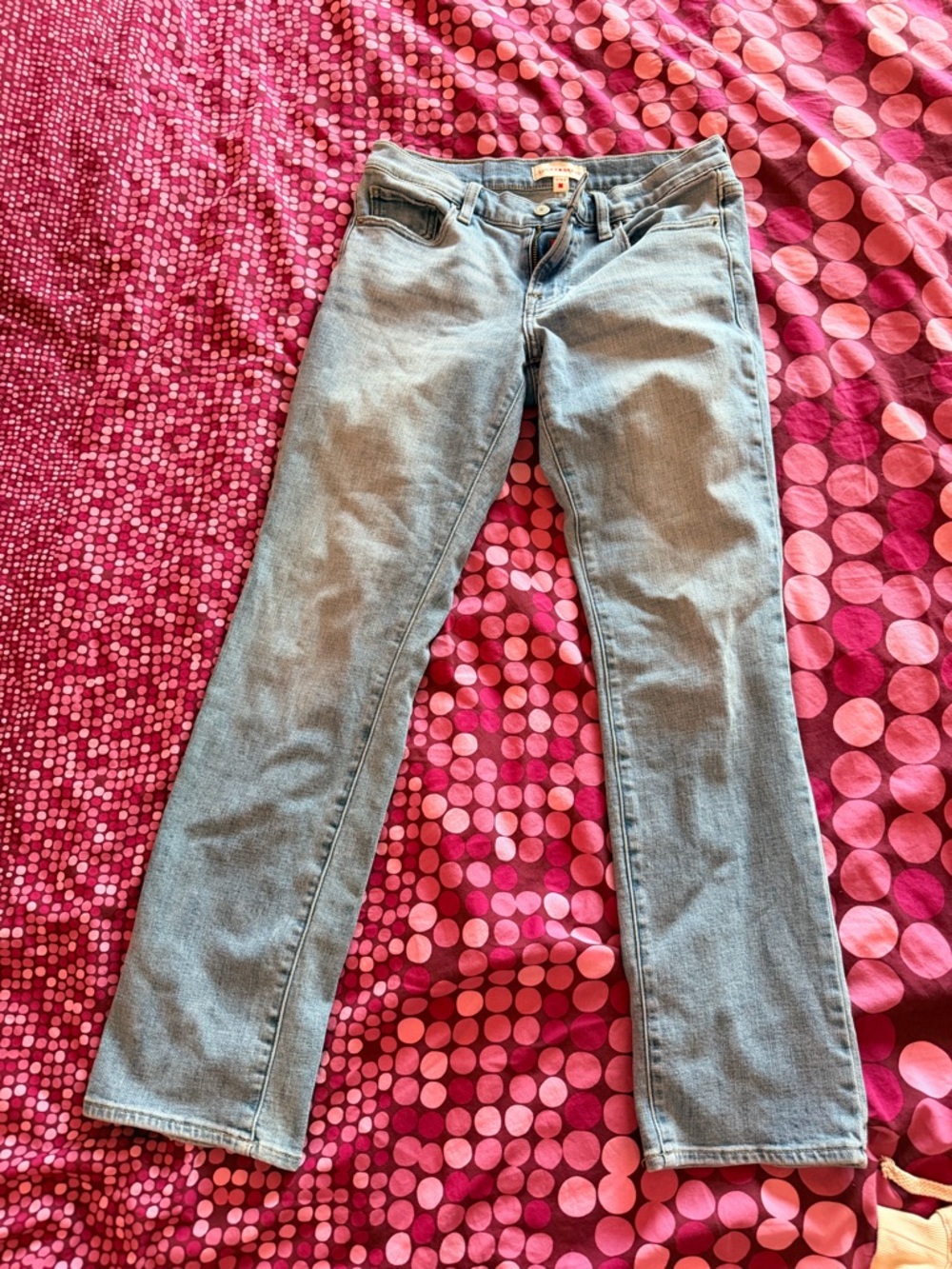 Lucky Brand Light Blue Mid Rise Straight Jeans size 6/28